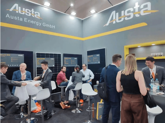 Osda en zijn merk Austa verschijnen op Intersolar Europe 2023