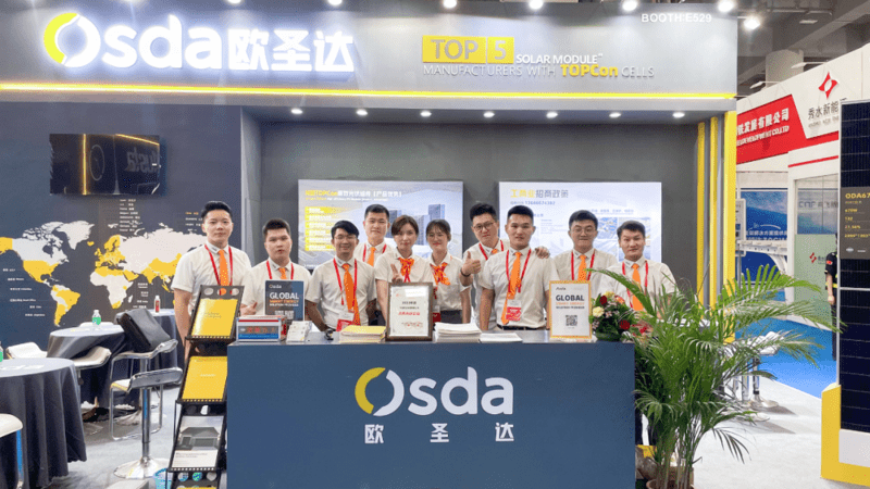 Focus op Guangzhou en potentieel verwerven voor TOPCon | Osda verschijnt op de World Solar Photovoltaic and Energy Storage Industry Expo 2023