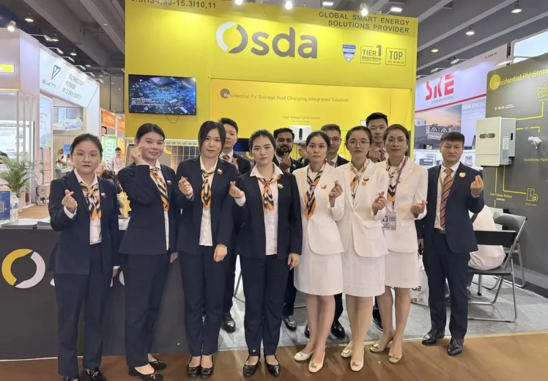 Heldere energie voor elk huishouden, bouwt aan dromen van een koolstofvrije toekomst | Osda Solar presenteert zich groots op de 136e China Import and Export Fair (Canton Fair)